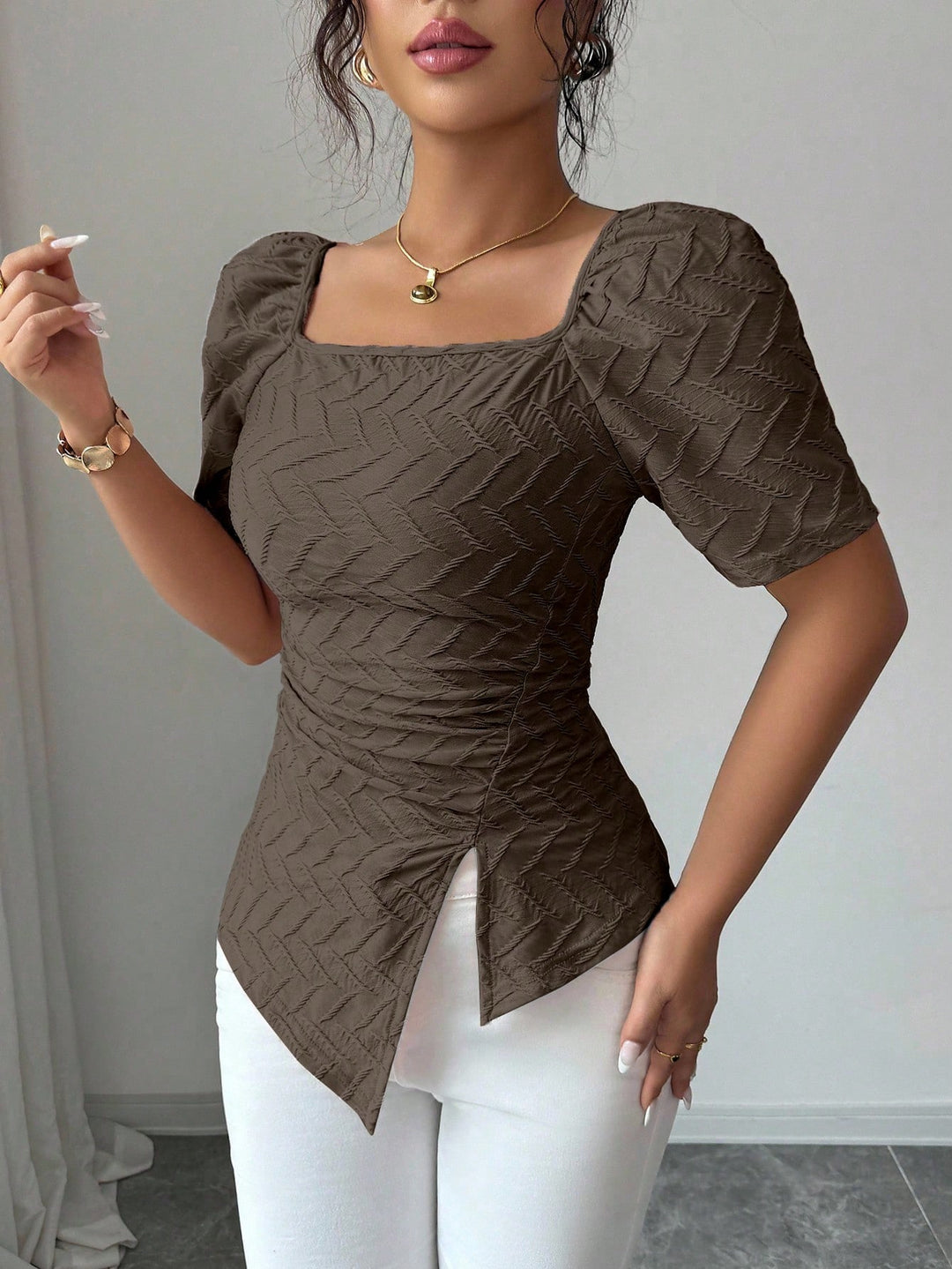 Tricou SHEIN, maro