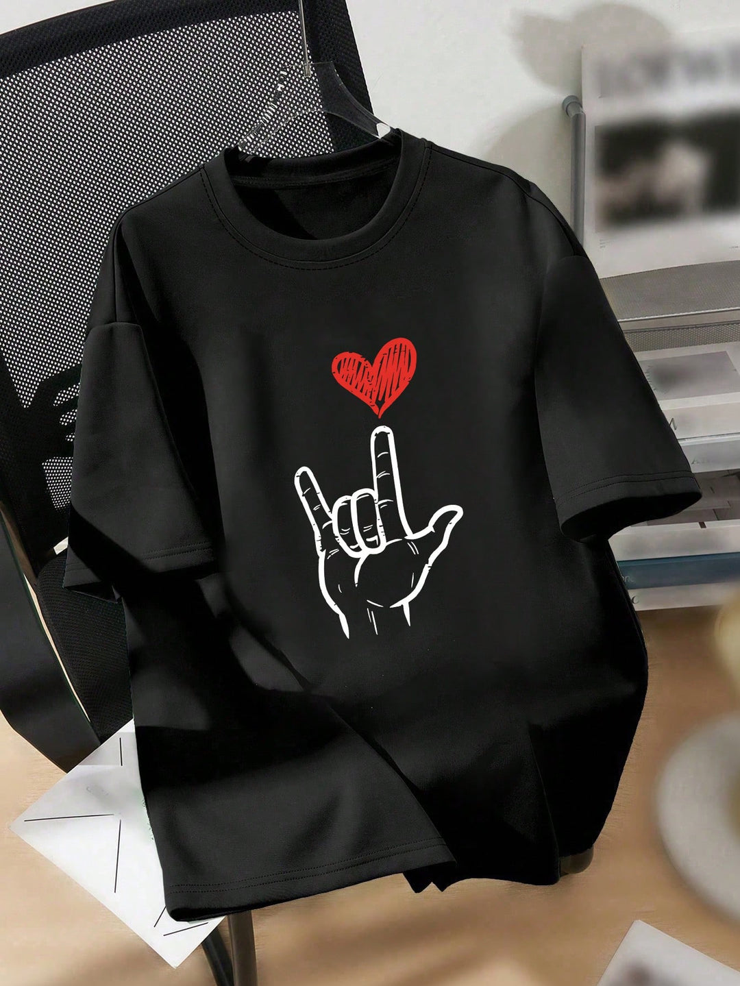 Tricou SHEIN, negru