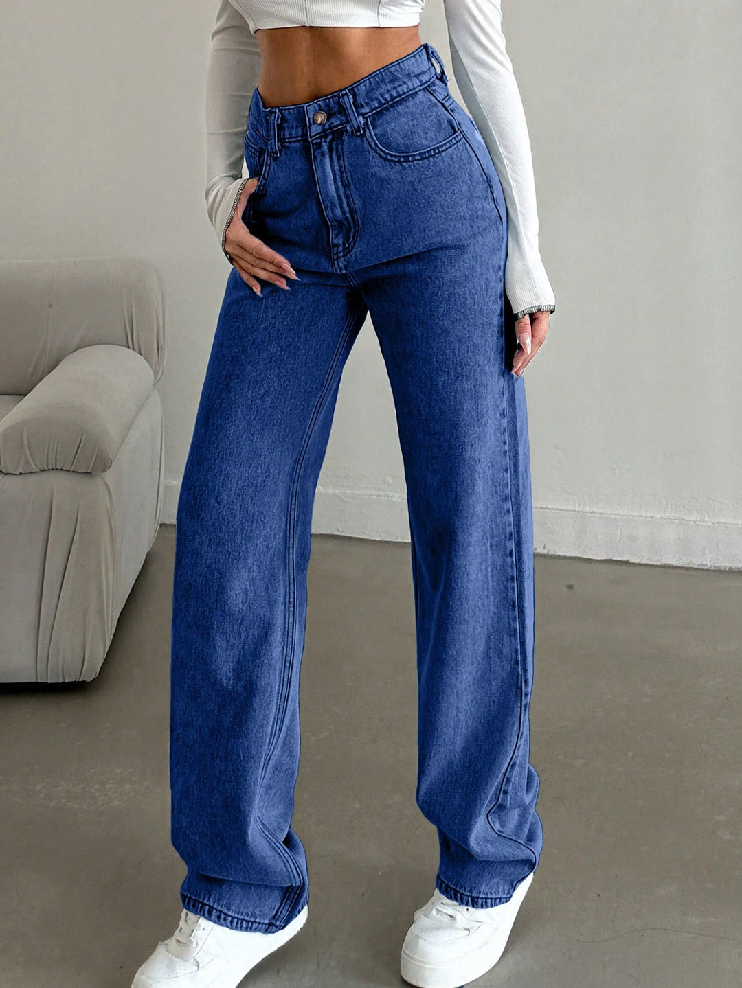 Jeans SHEIN, albastru