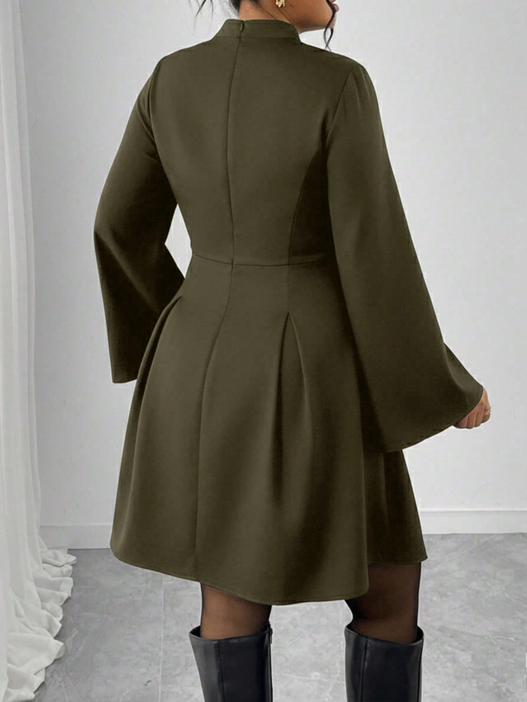 Rochie SHEIN, kaki