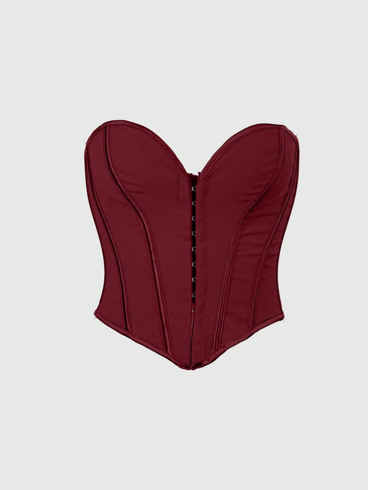 Corset SHEIN, vișiniu