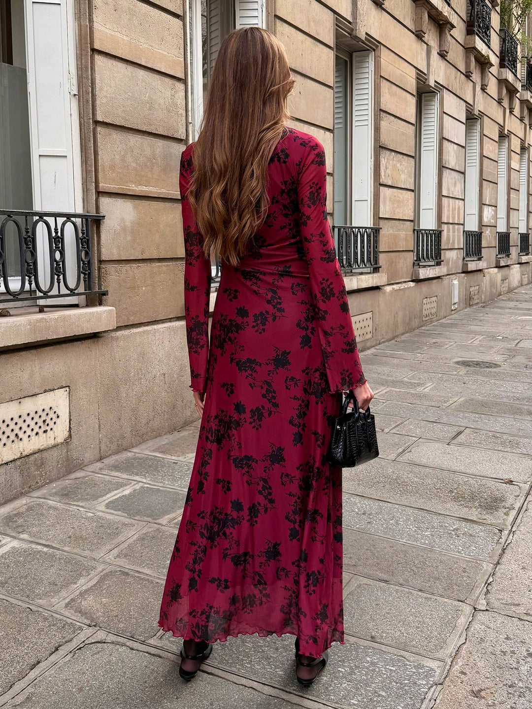 Rochie maxi SHEIN, mix culori