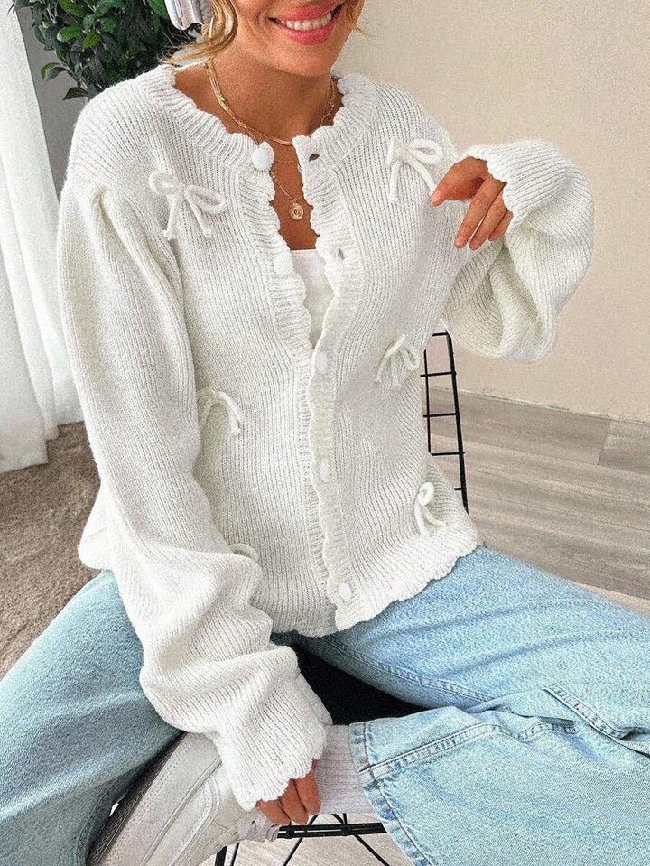 Cardigan SHEIN, crem