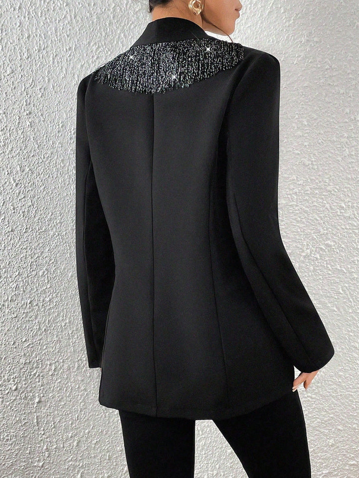 Sacou SHEIN, negru