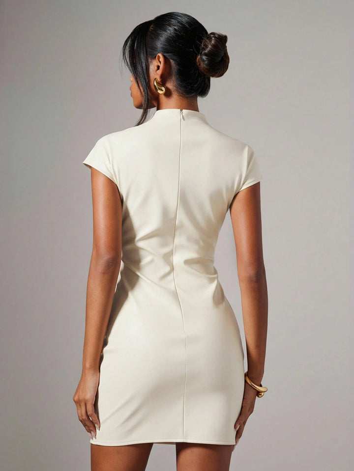 Rochie mini SHEIN, alb