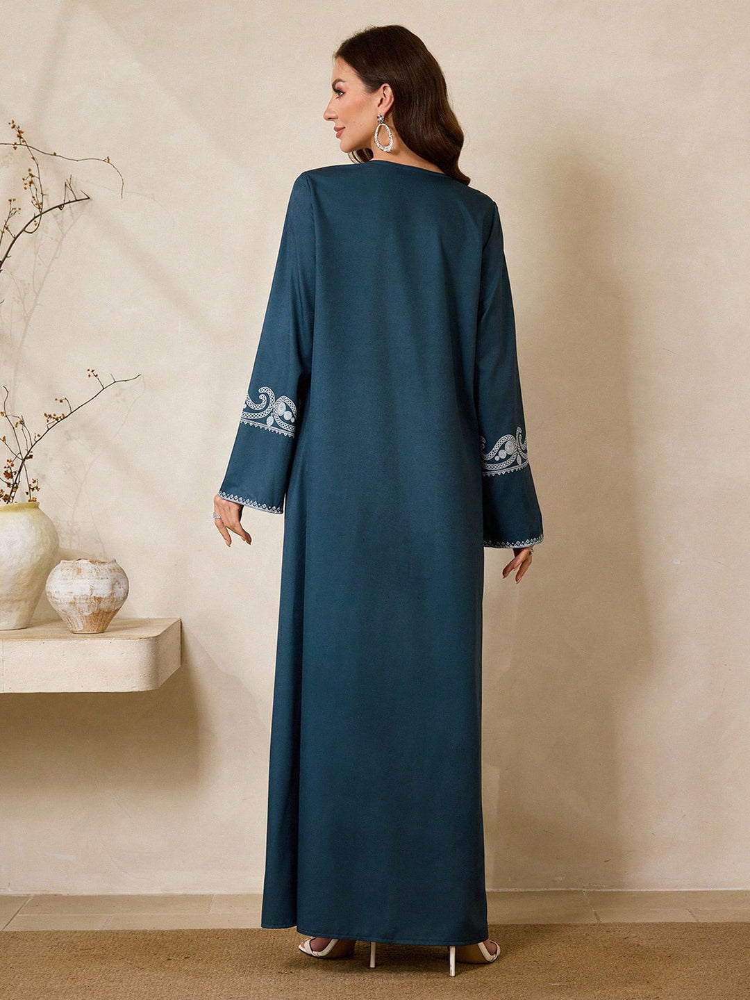 Set caftan și jalabiya SHEIN