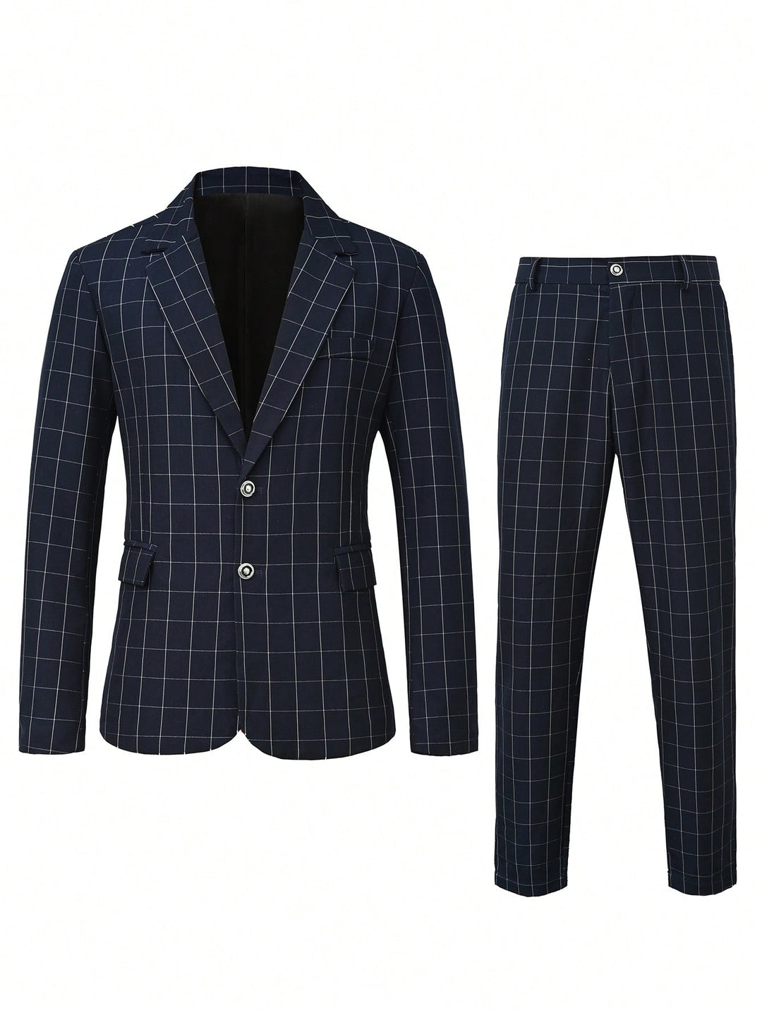 Costum SHEIN, albastru