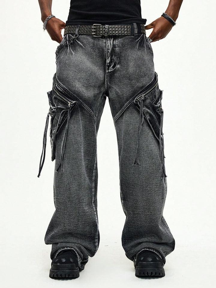 Jeans SHEIN, gri