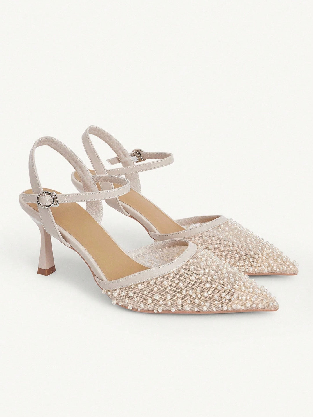 Pantofi cu toc SHEIN, auriu