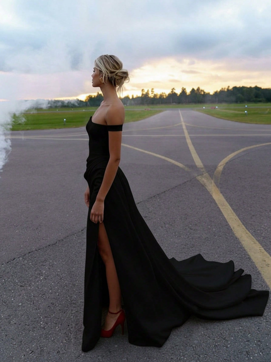 Rochie de mireasă SHEIN, negru