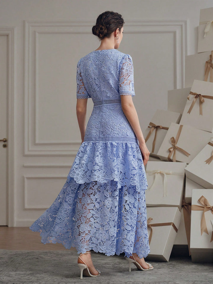 Rochie midi SHEIN, albastru