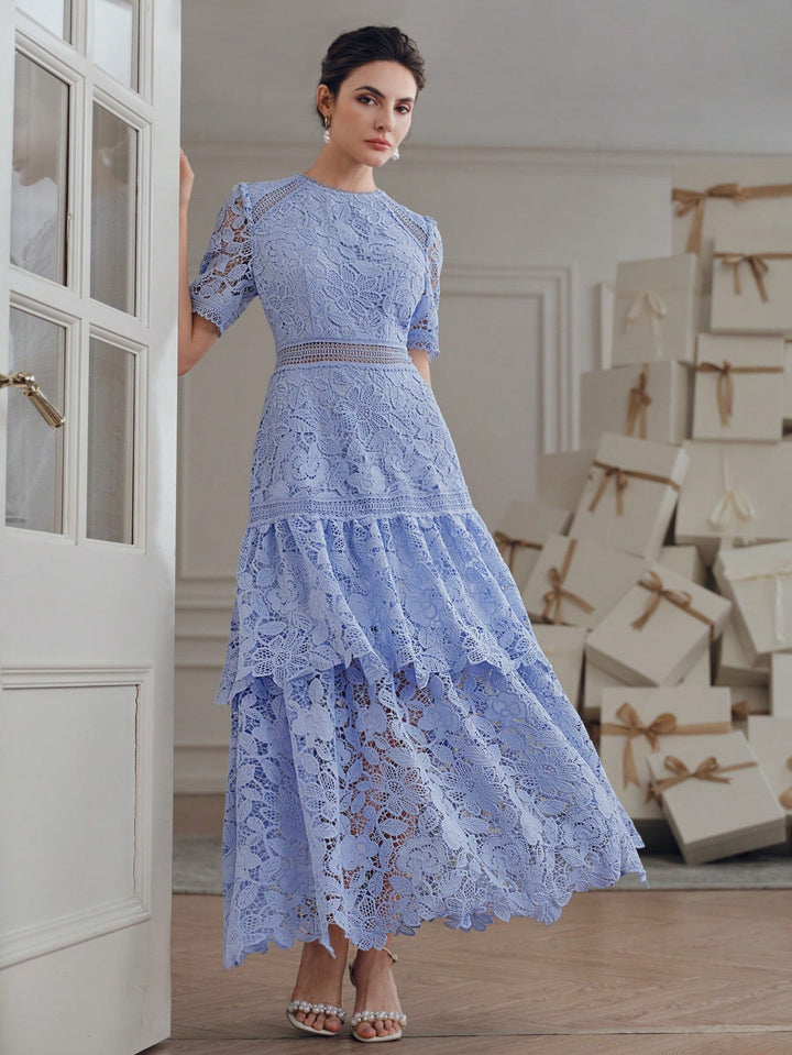 Rochie midi SHEIN, albastru
