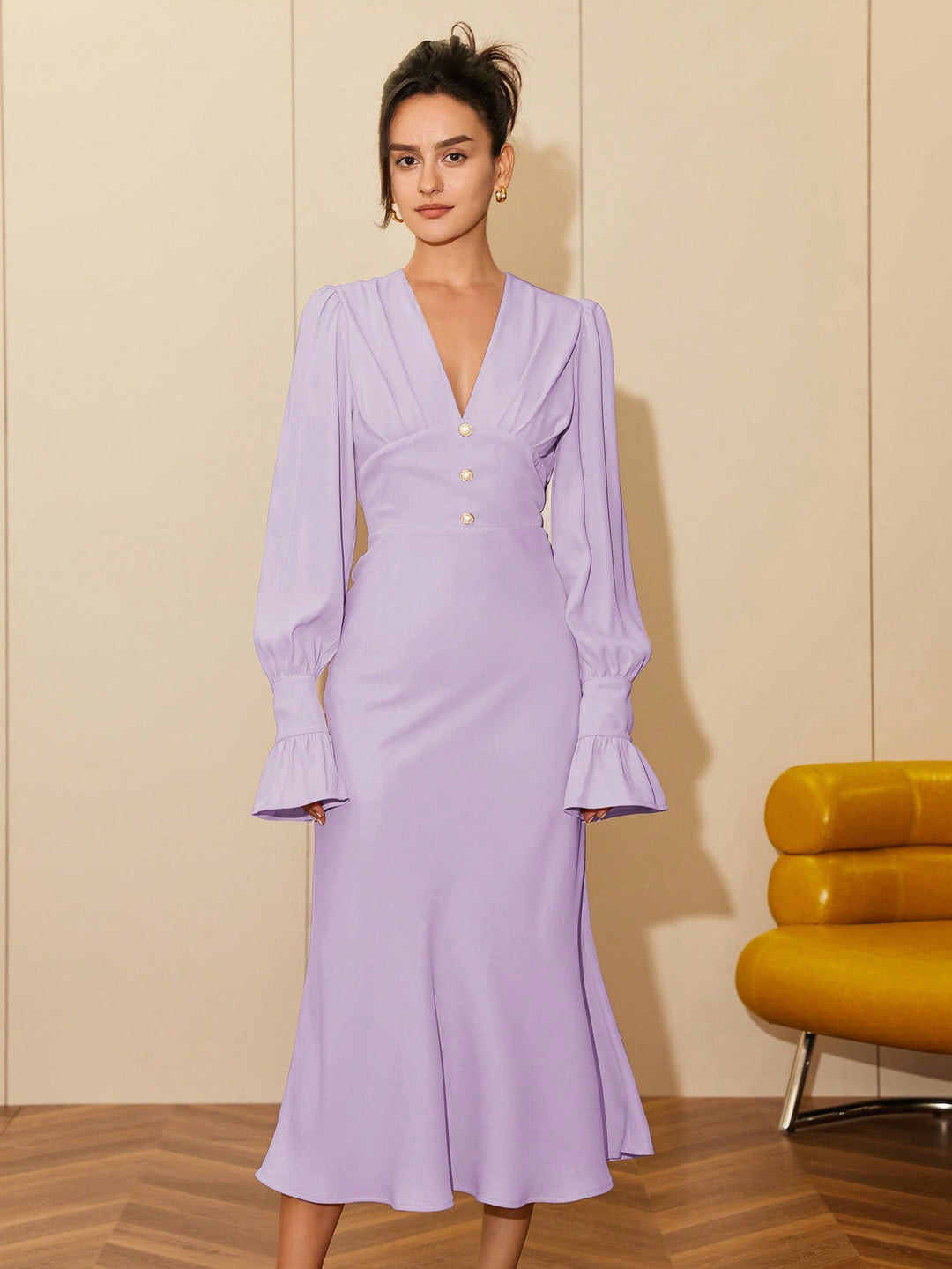 Rochie maxi SHEIN, mov