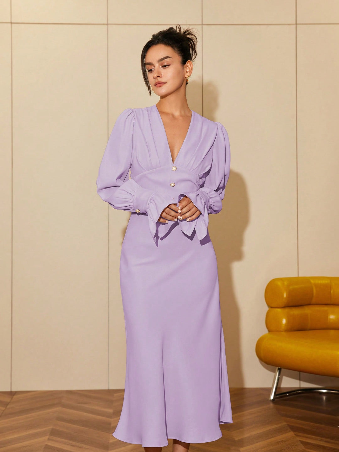 Rochie maxi SHEIN, mov