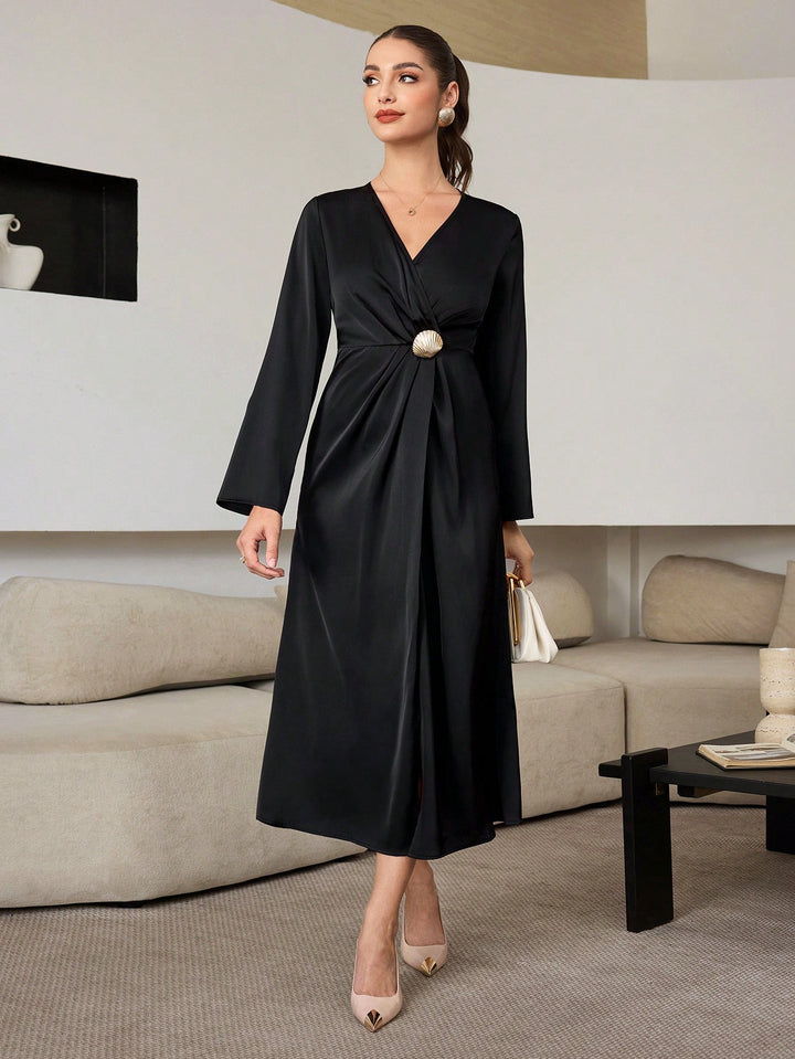 Rochie maxi SHEIN, negru