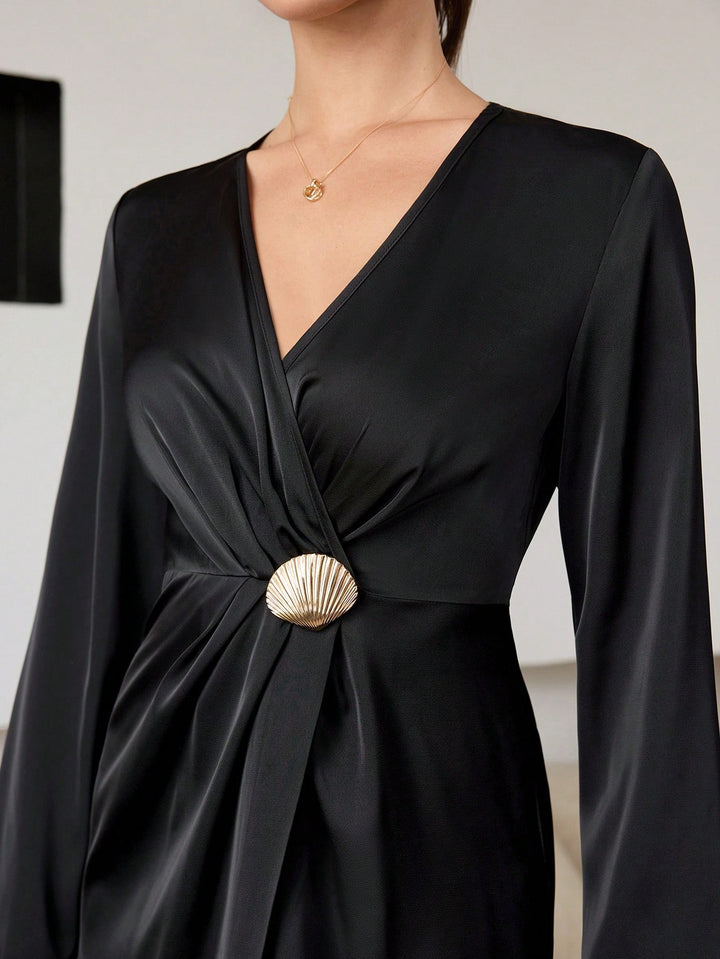 Rochie maxi SHEIN, negru