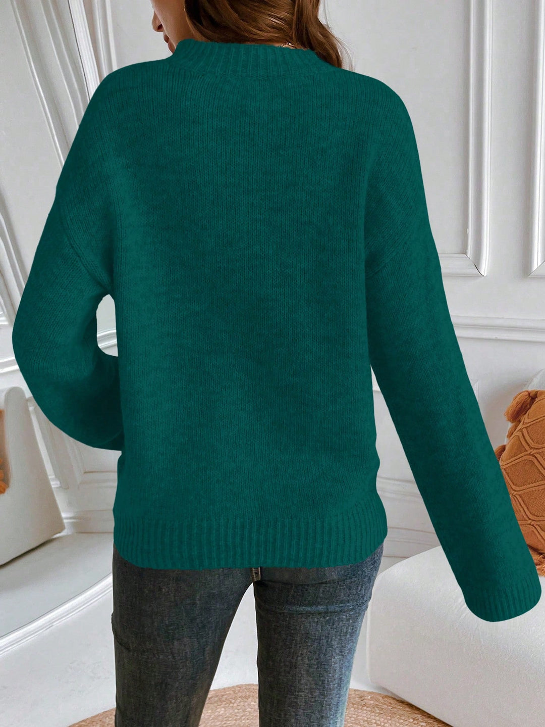 Pulover SHEIN, verde