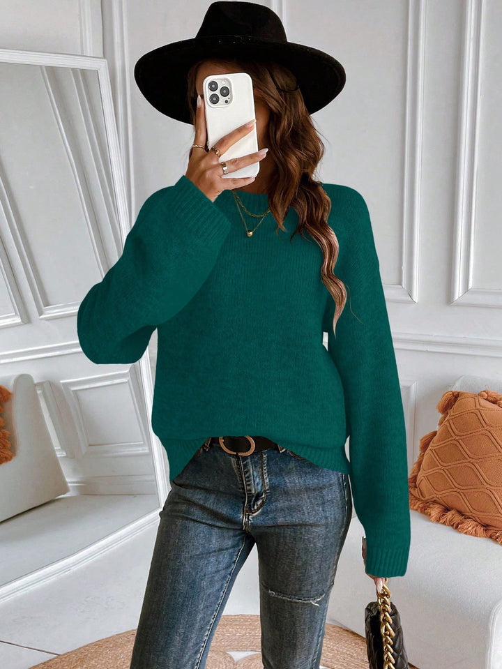 Pulover SHEIN, verde