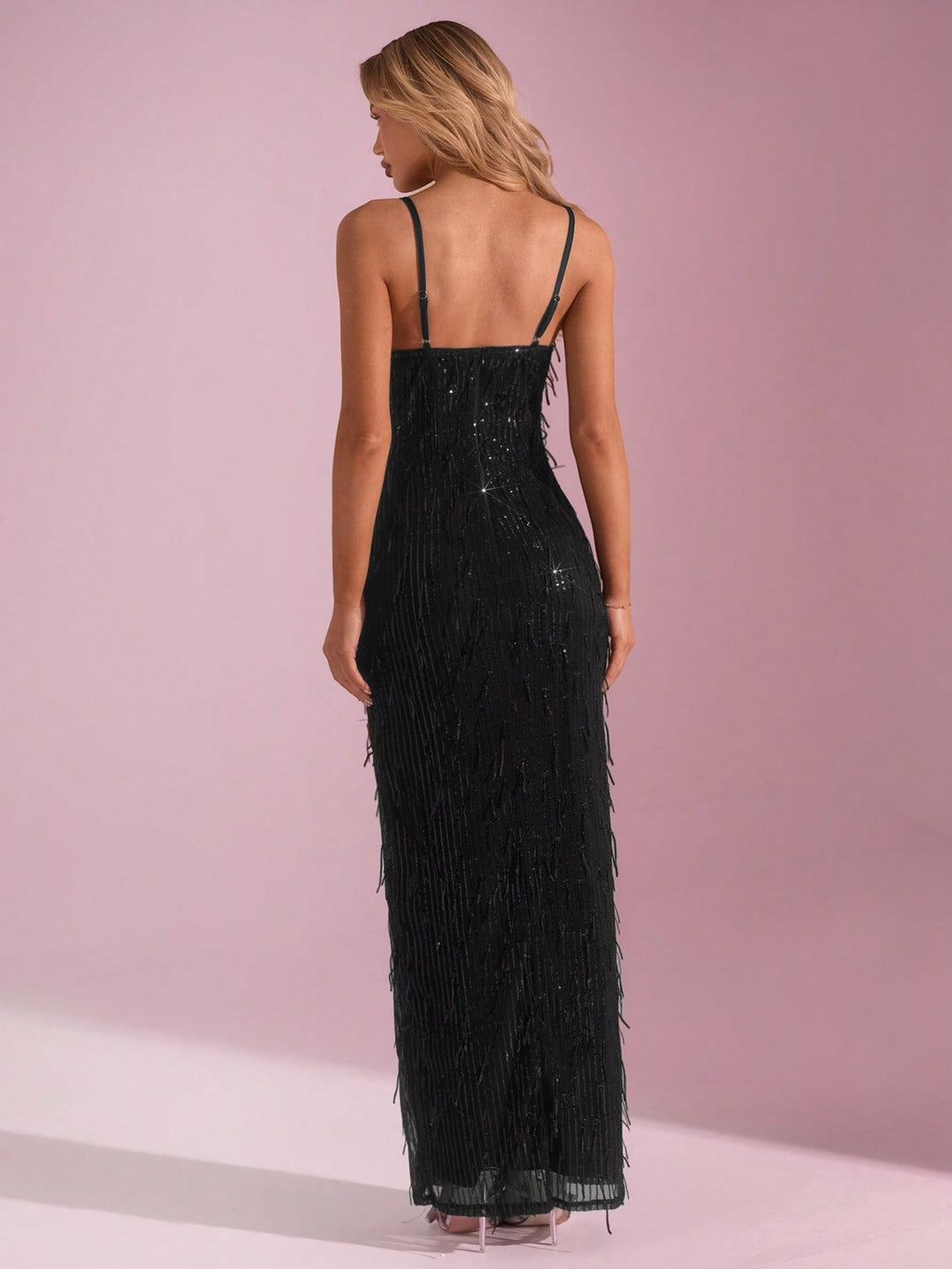 Rochie maxi SHEIN, negru