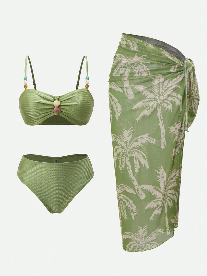 Set bikini SHEIN, verde