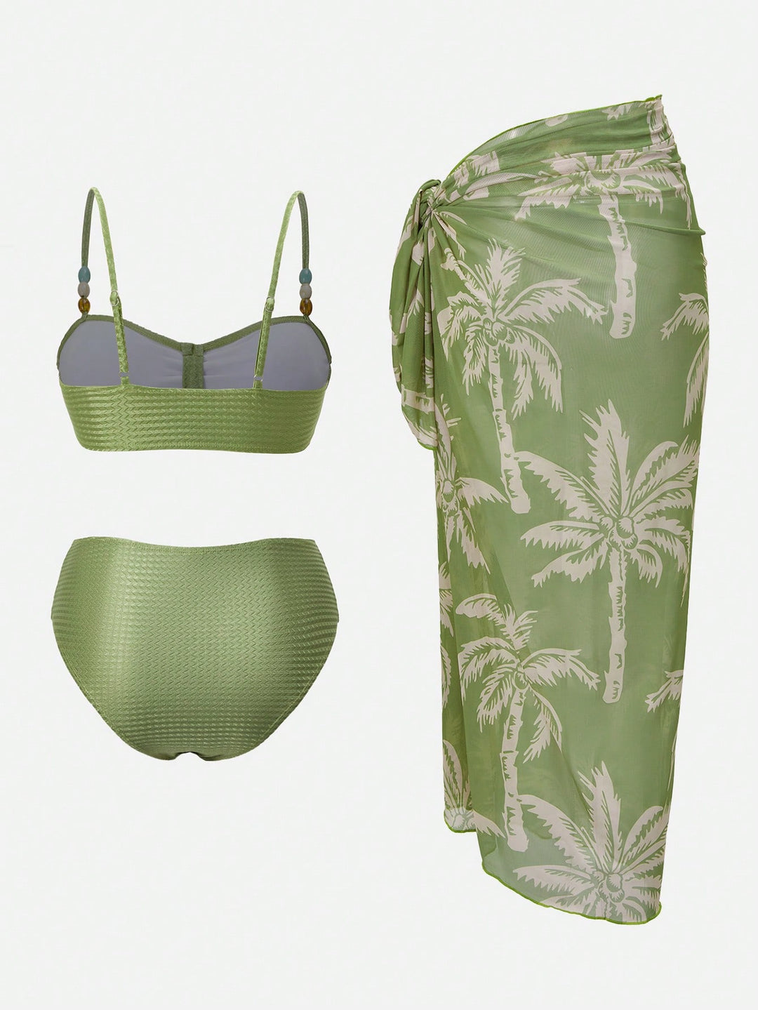 Set bikini SHEIN, verde