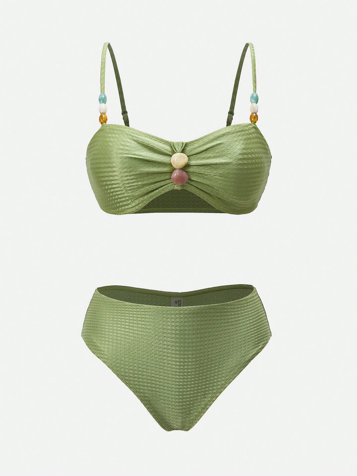 Set bikini SHEIN, verde
