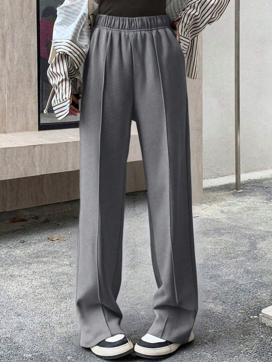 Pantaloni SHEIN, gri