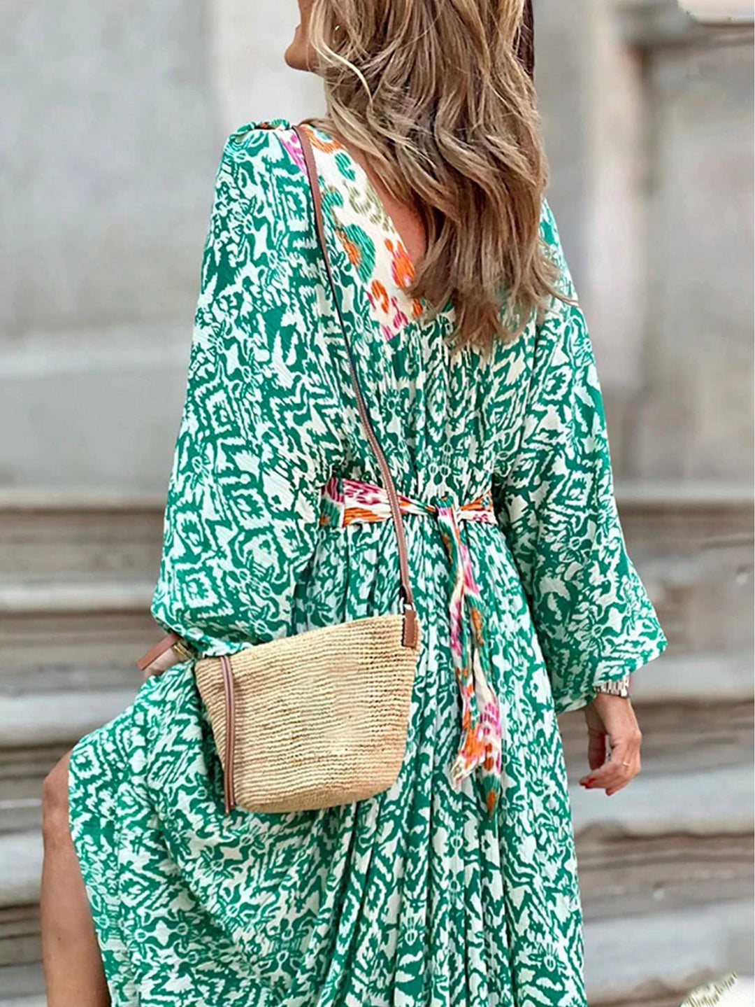 Rochie maxi SHEIN, mix culori