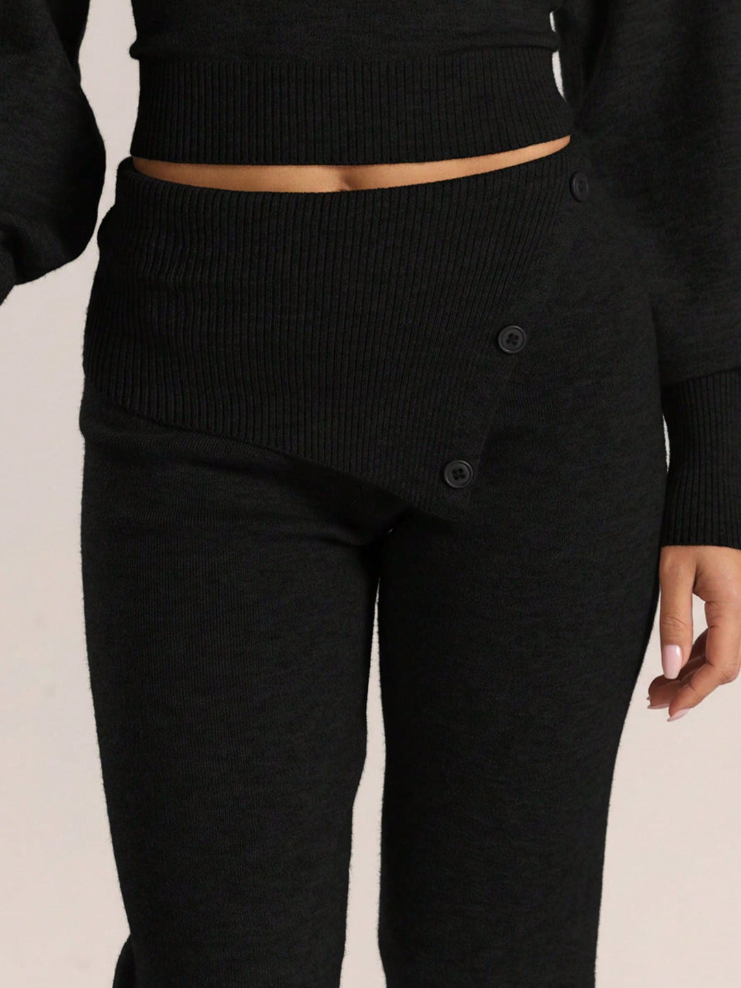 Pantaloni SHEIN, negru