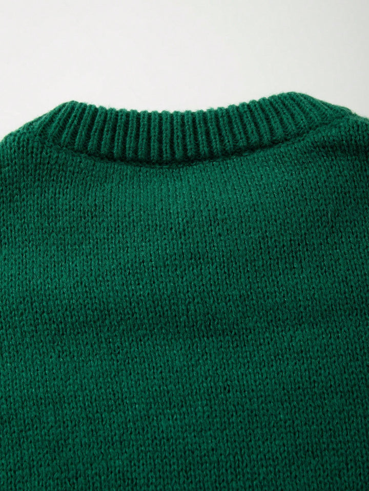 Pulover SHEIN, verde