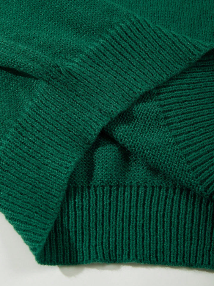 Pulover SHEIN, verde