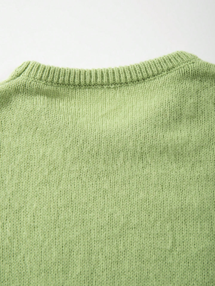 Pulover SHEIN, verde