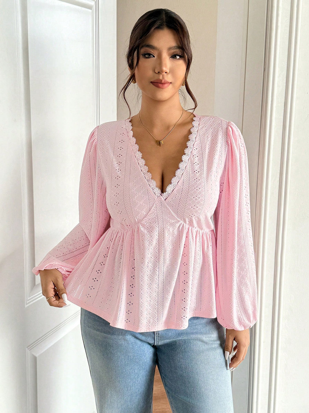 Tricou SHEIN, roz