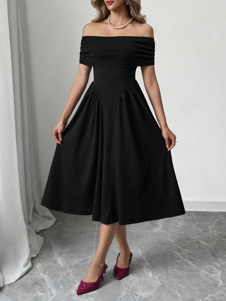 Rochie maxi SHEIN, negru