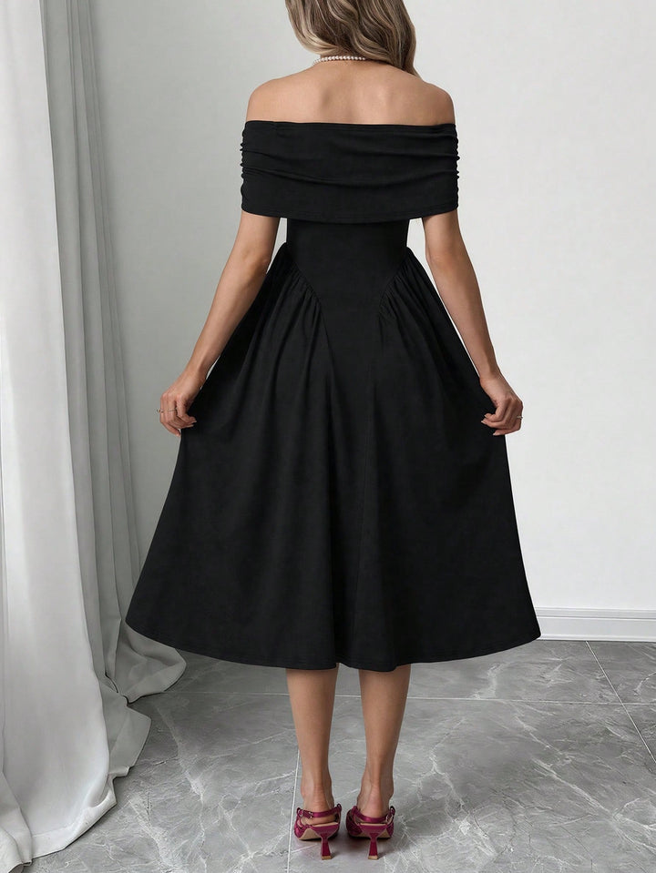 Rochie maxi SHEIN, negru