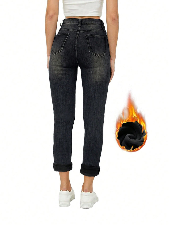 Jeans SHEIN, gri