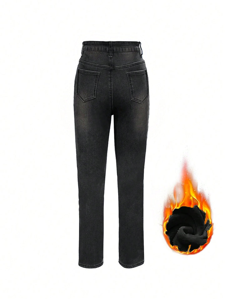 Jeans SHEIN, gri
