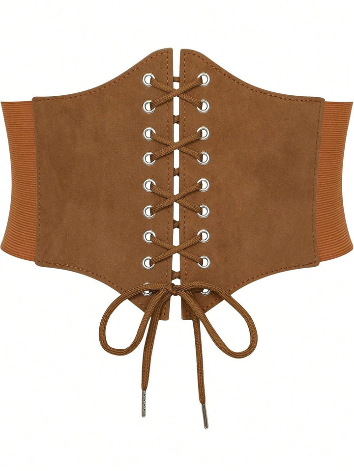 Curea-corset SHEIN, maro