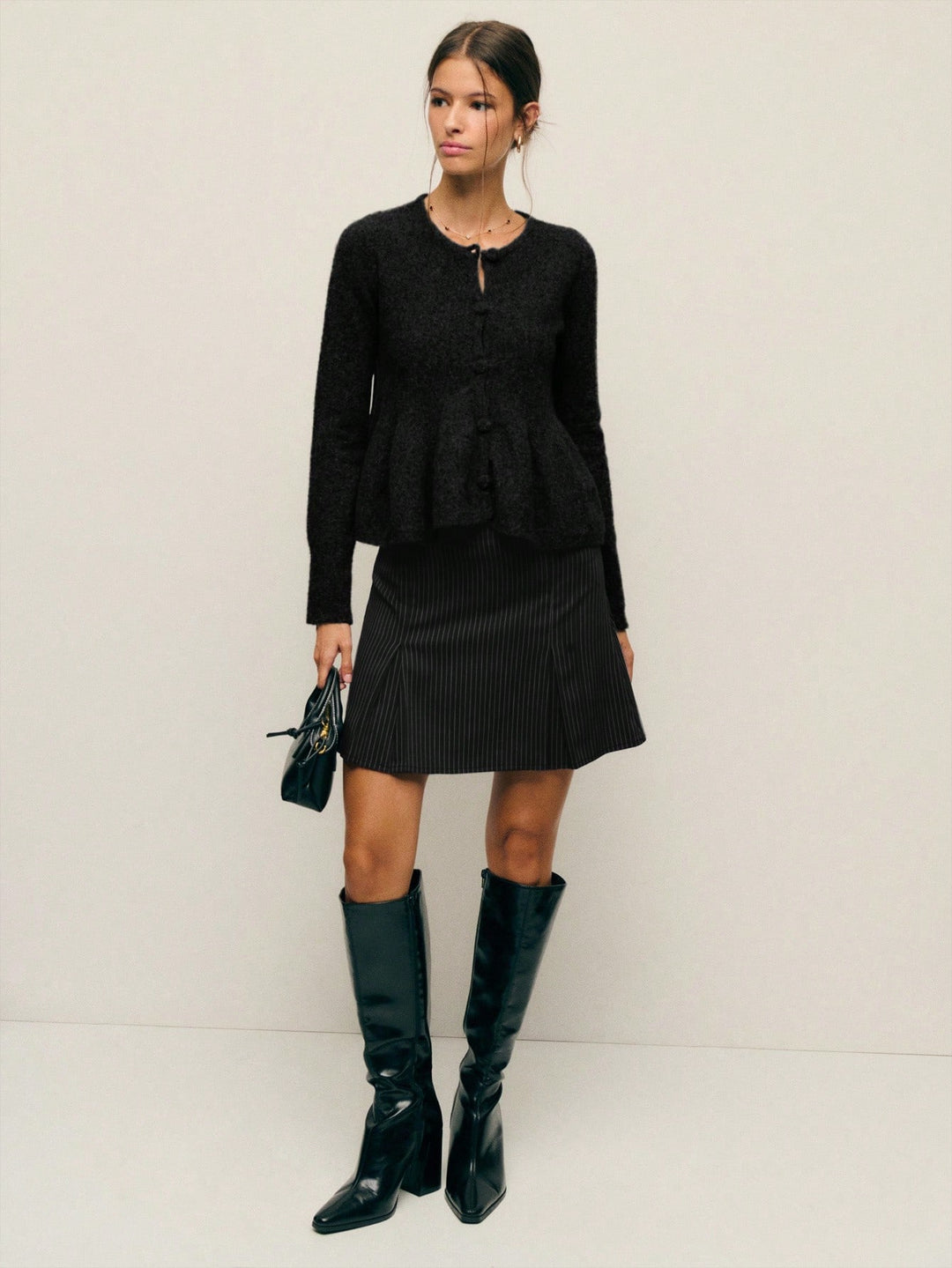Cardigan SHEIN, negru