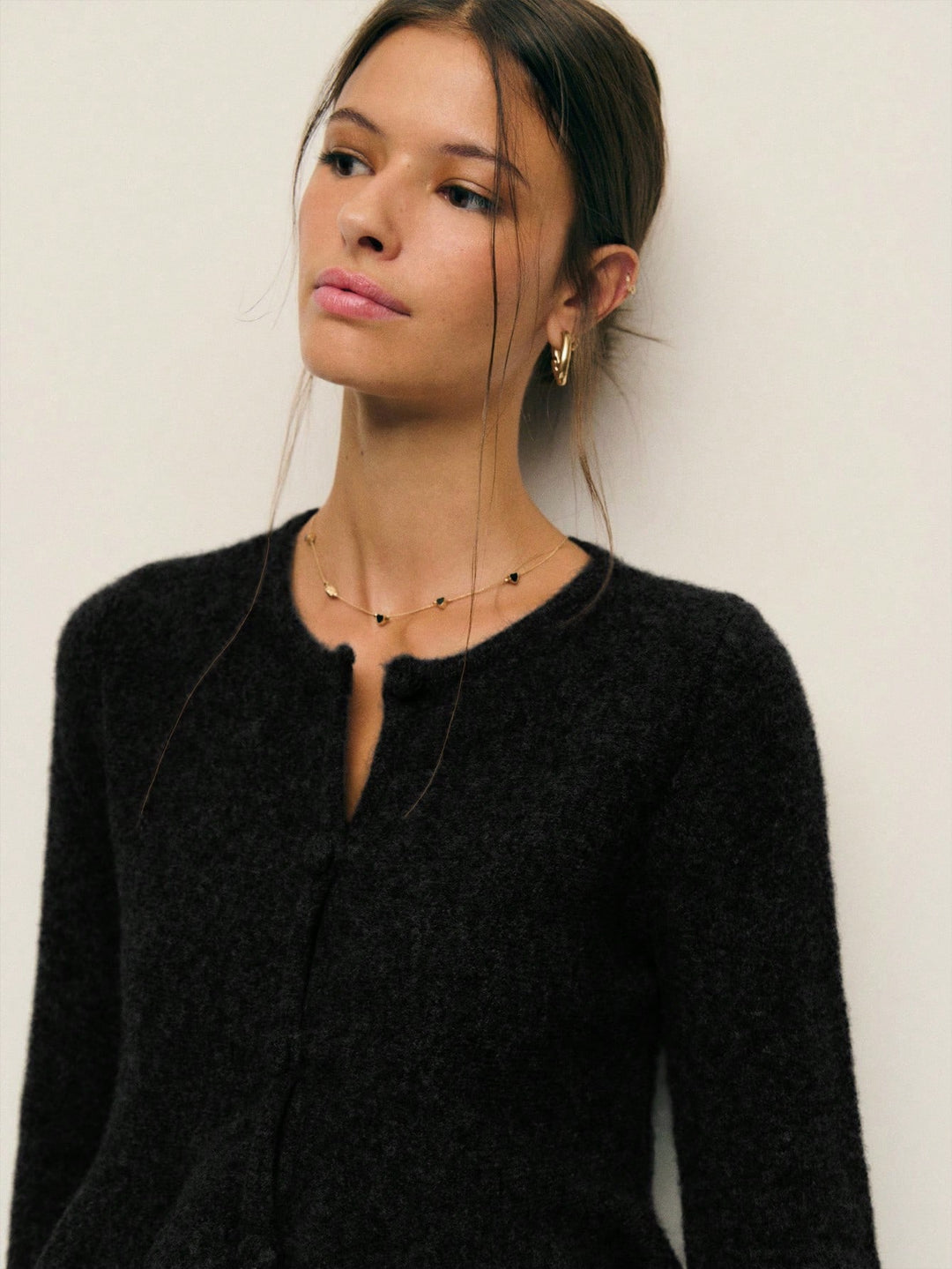 Cardigan SHEIN, negru