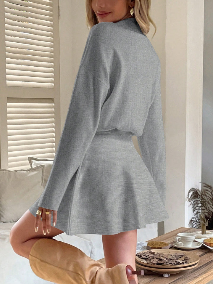 Rochie mini SHEIN, gri