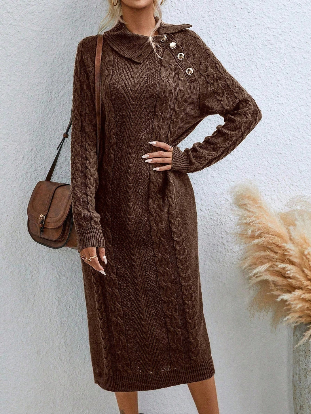 Rochie SHEIN, maro