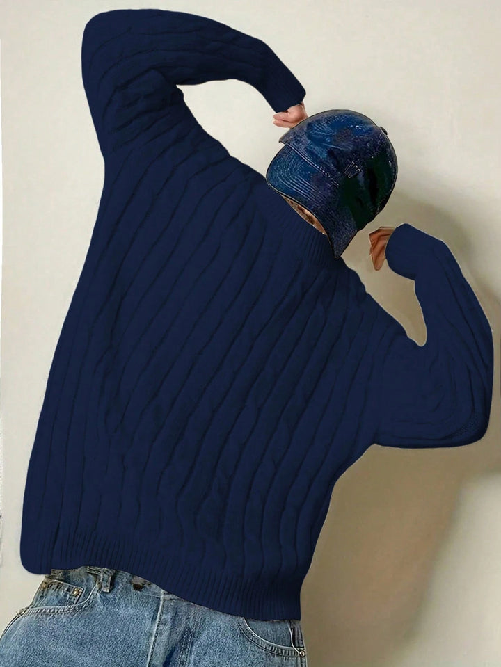 Pulover SHEIN, bleumarin