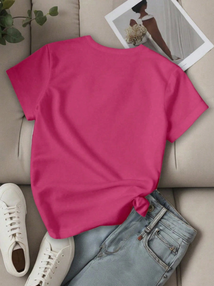 Tricou SHEIN, roz