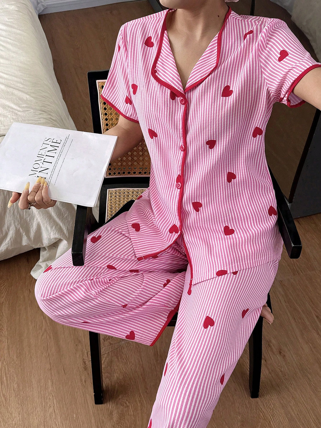Pijama SHEIN, roz