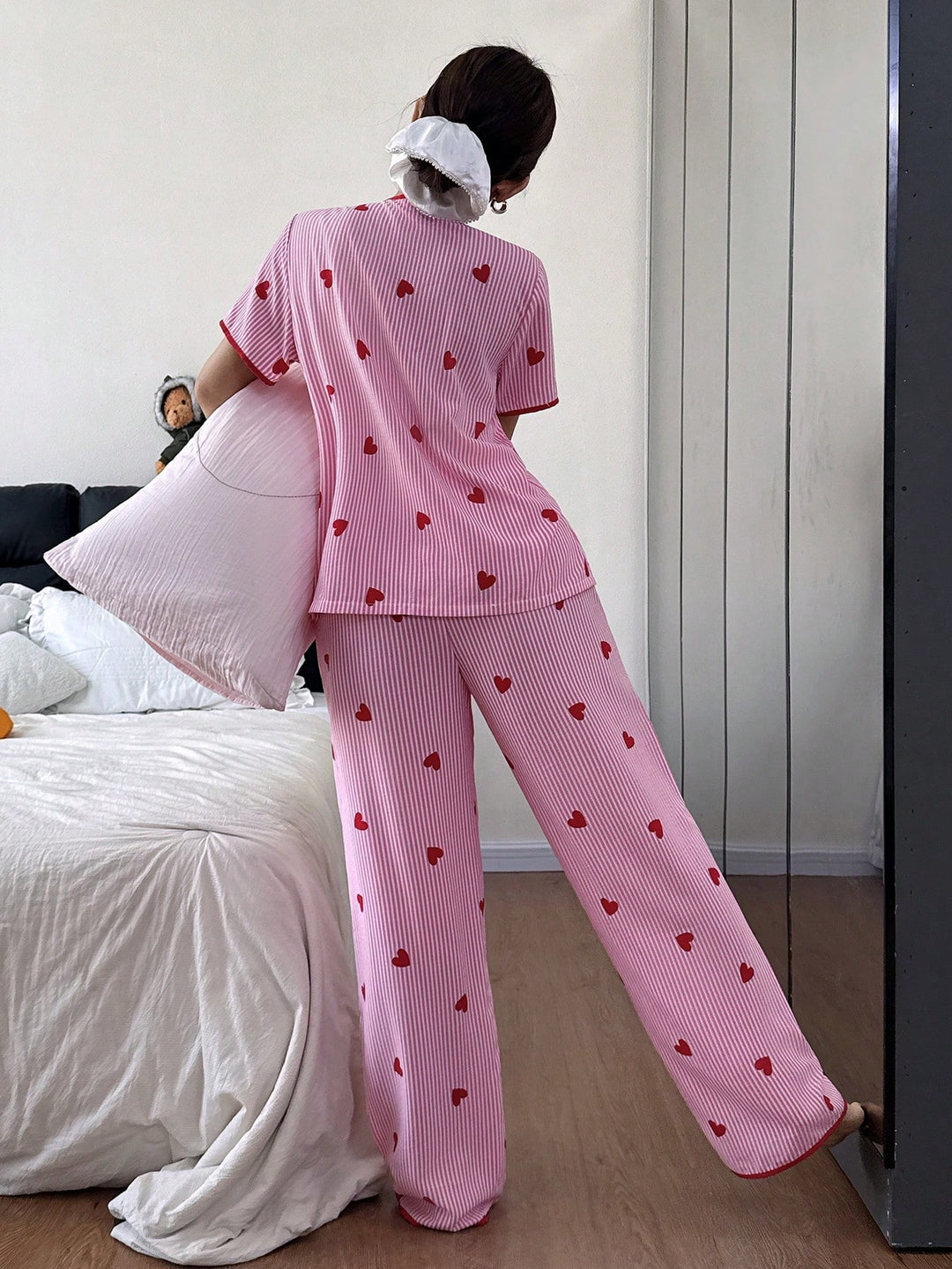 Pijama SHEIN, roz