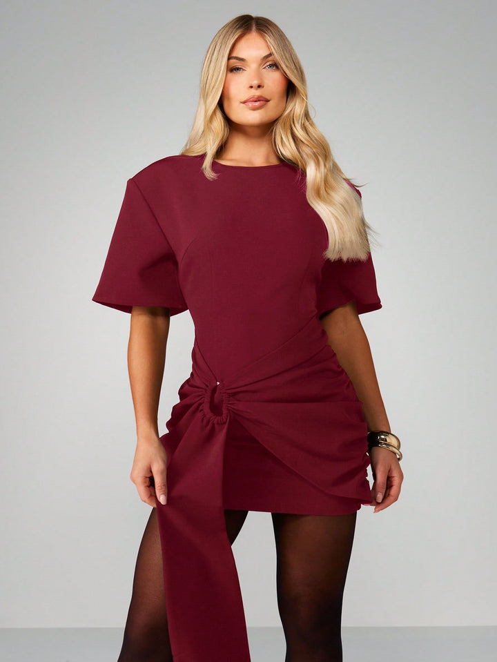 Rochie mini SHEIN, vișiniu