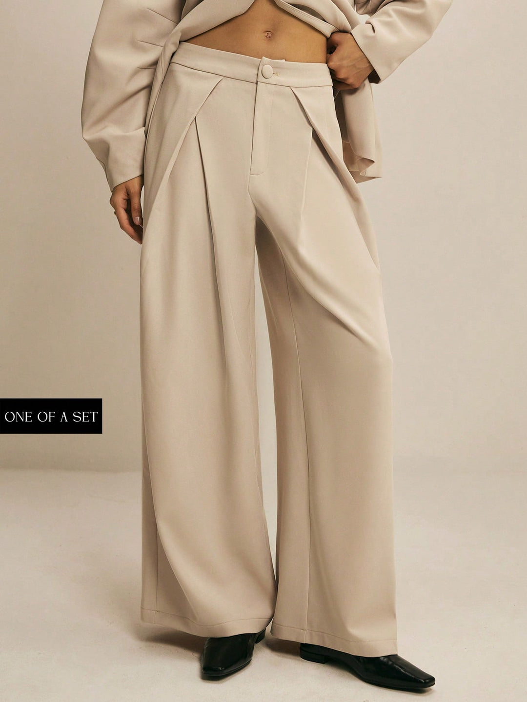 Pantaloni SHEIN, portocaliu