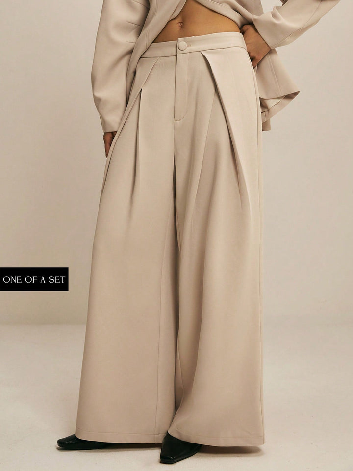 Pantaloni SHEIN, portocaliu
