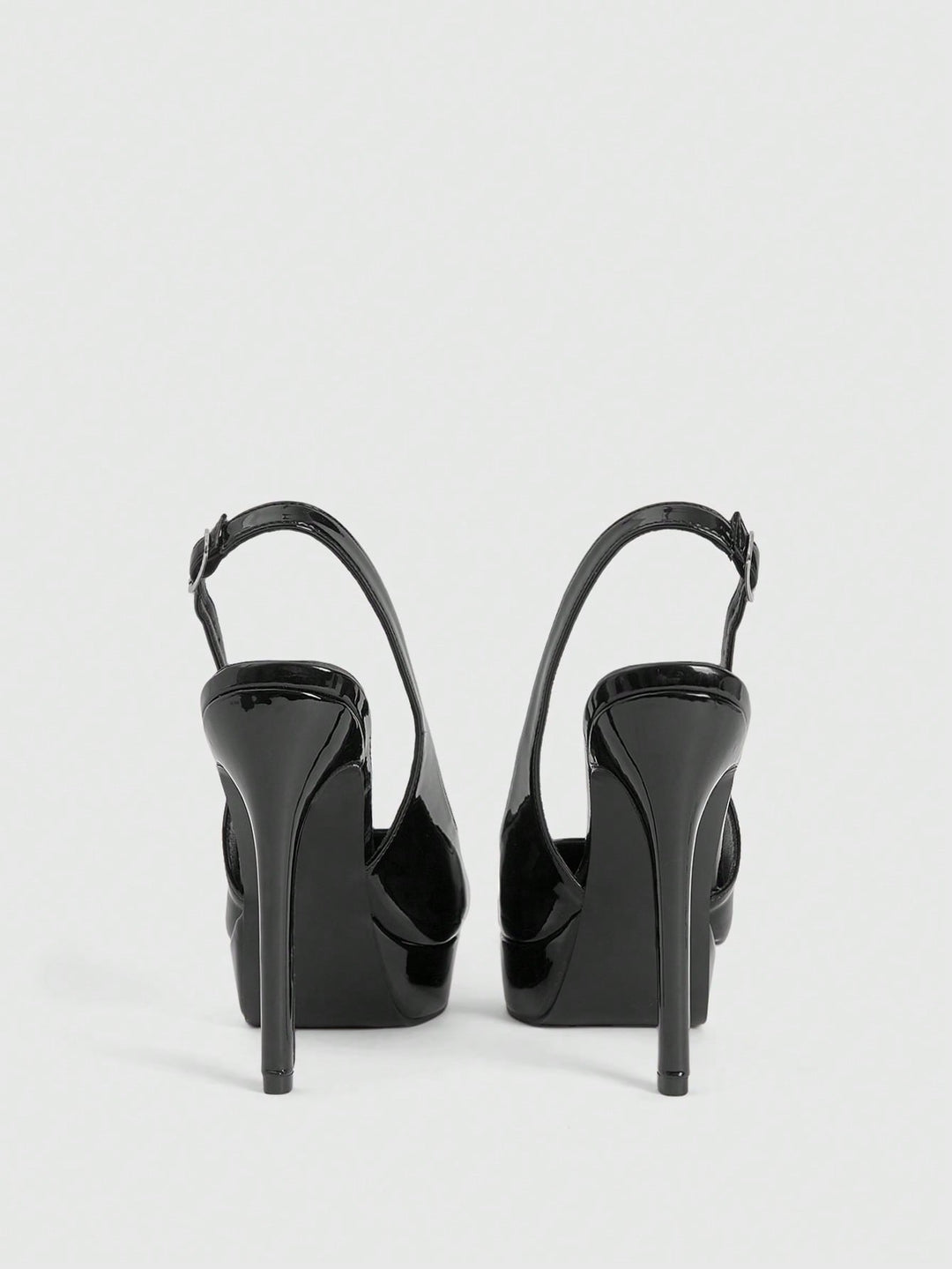 Pantofi cu toc SHEIN, negru
